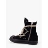 High-top canvas sneakers