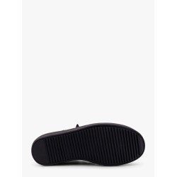 High-top canvas sneakers