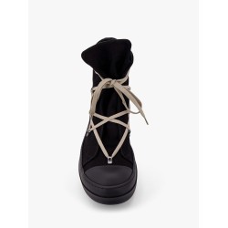High-top canvas sneakers