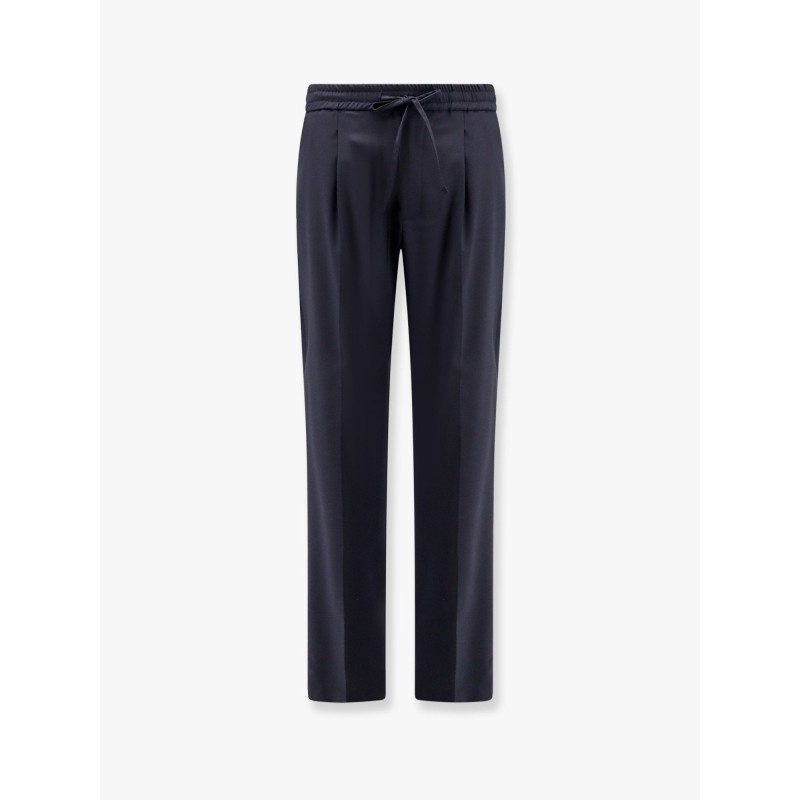 Wool blend trouser