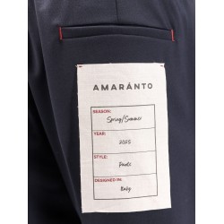 Wool blend trouser