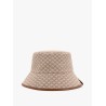 Loretta cotton bucket hat with allover logo