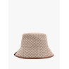 Loretta cotton bucket hat with allover logo
