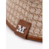 Loretta cotton bucket hat with allover logo