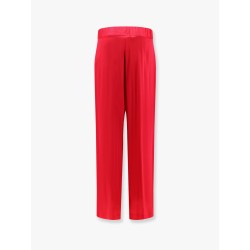 Satin wide trouser