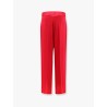 Satin wide trouser