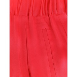 Satin wide trouser