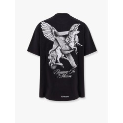Elegance in motion cotton t-shirt