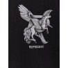 Elegance in motion cotton t-shirt