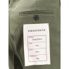 Cotton trouser with frayed edges