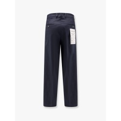 Cotton trouser with frayed edges