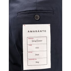 Cotton trouser with frayed edges
