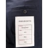 Cotton trouser with frayed edges