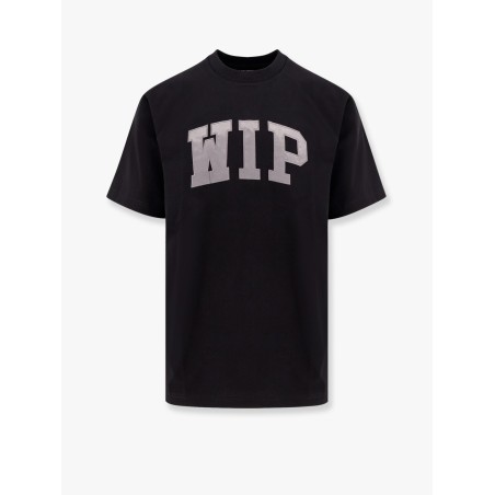Organic cotton t-shirt with logo embroidery on the front