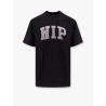 Organic cotton t-shirt with logo embroidery on the front