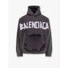 Used effect cotton sweatshirt with new tape logo