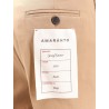 Cotton trouser with frayed edges