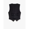 Stretch wool vest