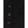 Stretch wool vest