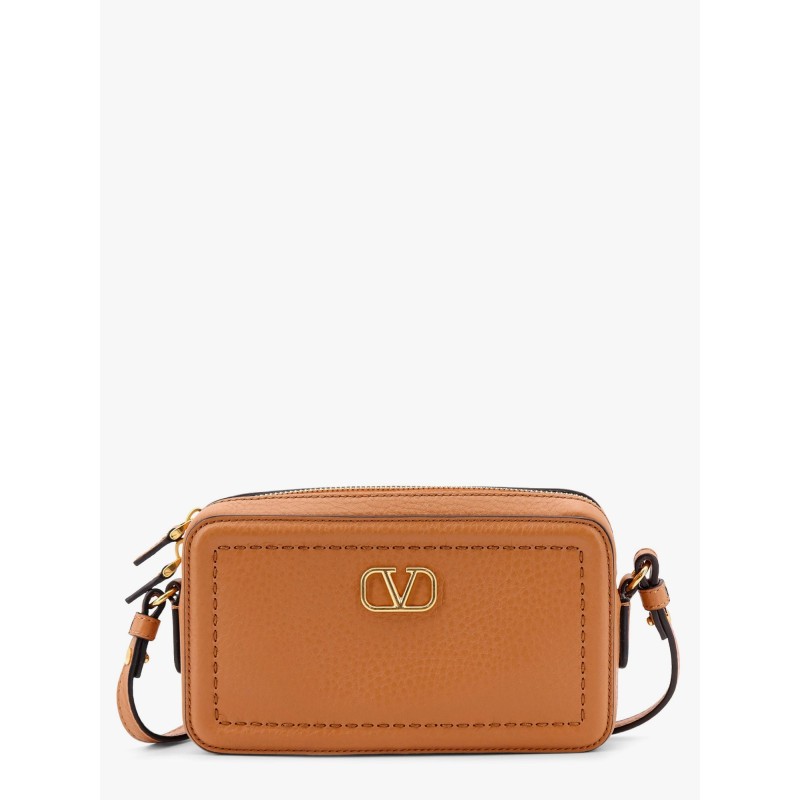 Valentino garavani alltime leather shoulder bag with vlogo signature detail