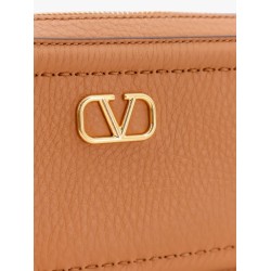 Valentino garavani alltime leather shoulder bag with vlogo signature detail