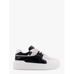 One stud valentino garavani leather sneakers