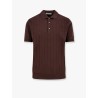 Garment-dyed cotton polo shirt