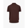 Garment-dyed cotton polo shirt