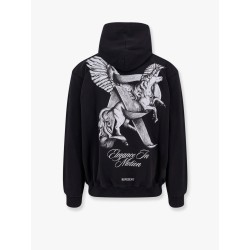 Elegance motion cotton sweatshirt with logo on the front and on the back