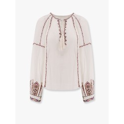 Fernanda cotton shirt with embroidery