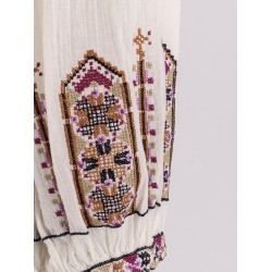 Fernanda cotton shirt with embroidery