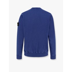 Cotton sweatshirt with iconic patch
