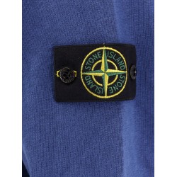 Cotton sweatshirt with iconic patch