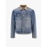 Work washed denim jacket