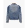Work washed denim jacket