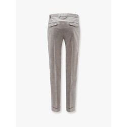 Stretch virgin wool trouser