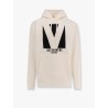 Cotton sweatshirt with chez valentino print
