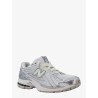 Mesh and leather sneakers