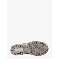 Mesh and leather sneakers
