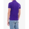 Cotton polo shirt with embroidered logo
