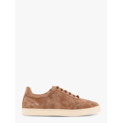 Suede low-top sneakers