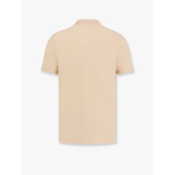 Cotton piquet polo shirt with vlogo embroidery