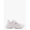 Ariel leather mesh and leather sneakers with love birds detail