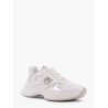 Ariel leather mesh and leather sneakers with love birds detail