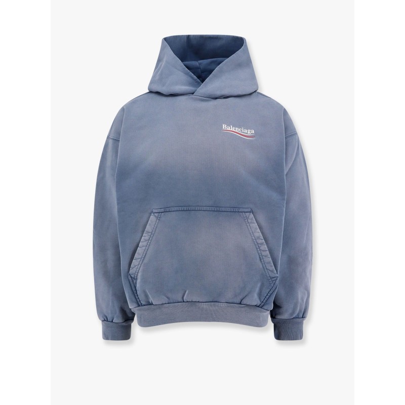 Medium fit vintage cotton sweatshirt
