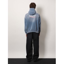 Medium fit vintage cotton sweatshirt
