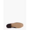 Leather loafer with t-timeless metal logo
