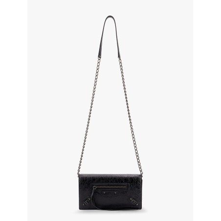 Le city wallet leather shoulder bag