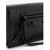 Le city wallet leather shoulder bag
