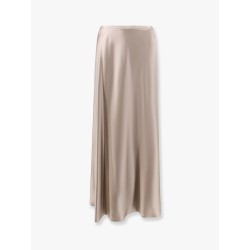 Satin longuette skirt